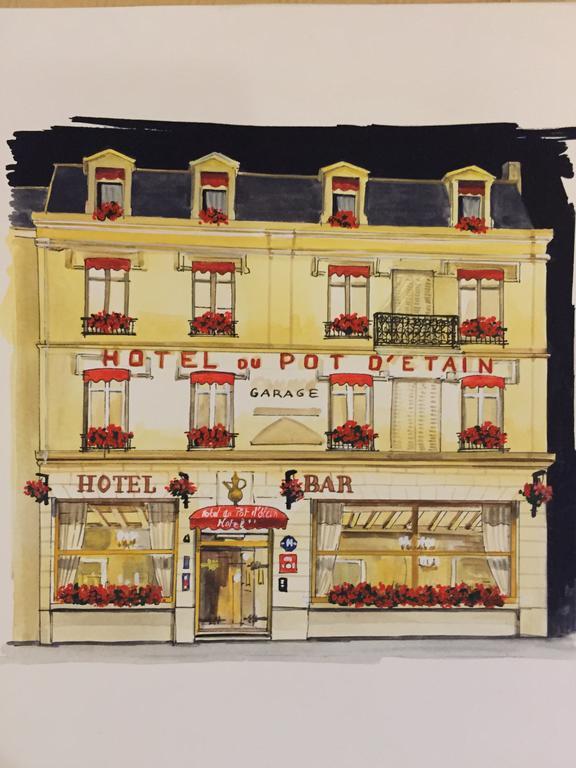 Hotel Du Pot D'Etain Châlons-en-Champagne Dış mekan fotoğraf